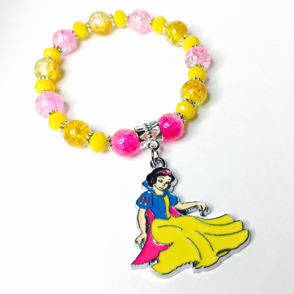 💝NWT Princess Snow White Cute Girl Bracelet Gift